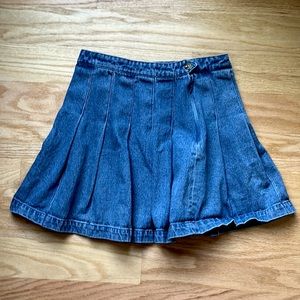 Forever 21 Denim Tennis Skirt